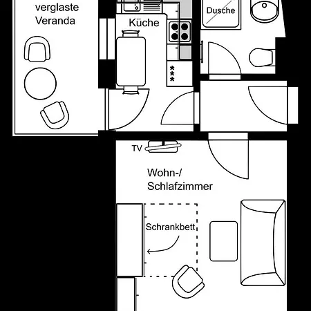 Haus Eintracht شقة Sellin (Rugen)